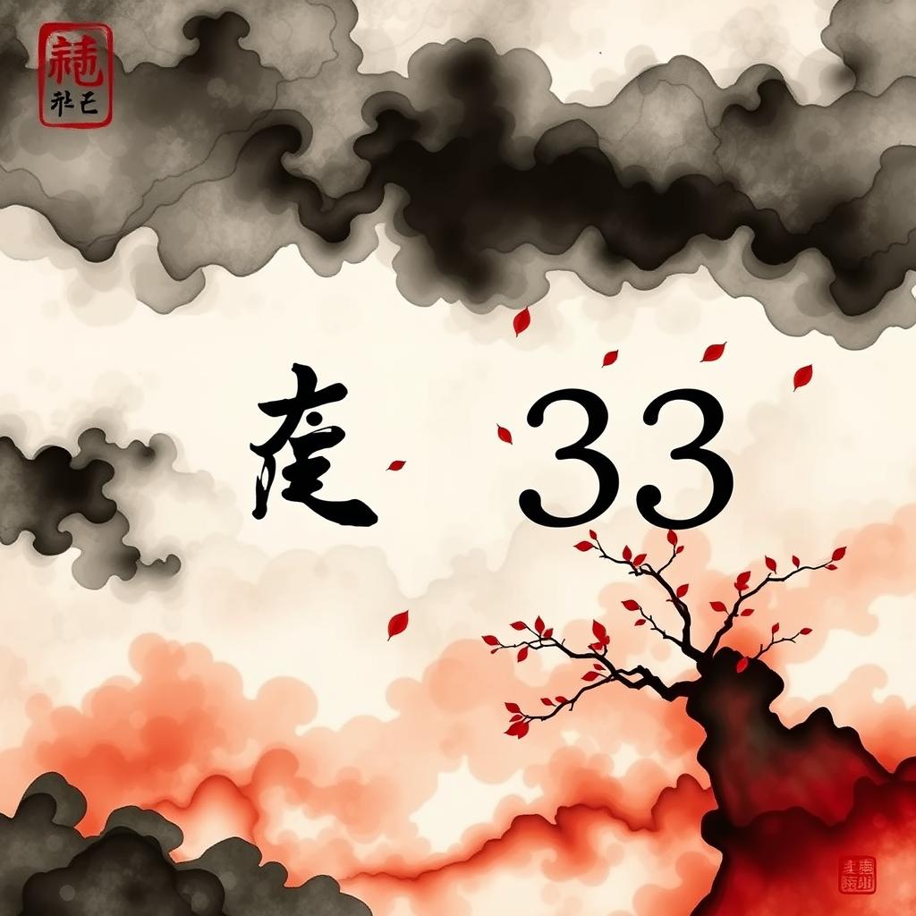 Fluid ink cloudscape in #B0A4E3 (雾紫) and #A3C1AD (竹青), Ming dynasty divination slips floating like leaves, holographic date display using Yuan dynasty ink diffusion technique --ar 1:1 --style ink_painting --v 5 --no gold --no brown --no text --low_contrast--seed [33]